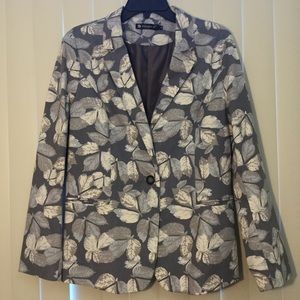 Single Button Printed Blazer 💎💎💎